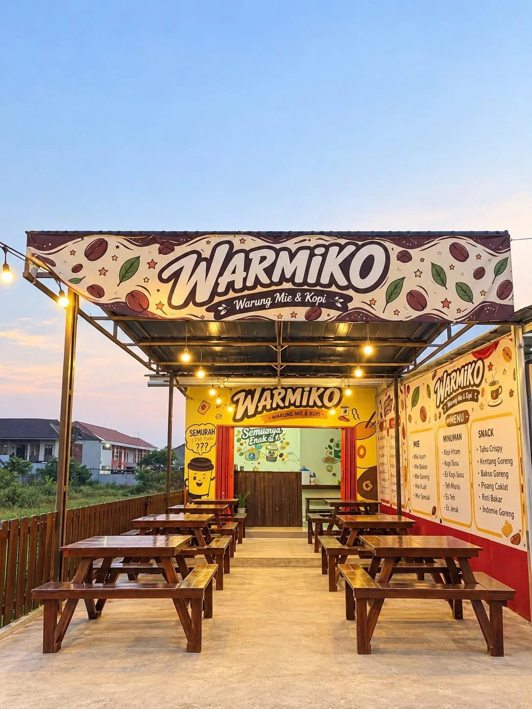 Gerai Kios Warmiko Indonesia